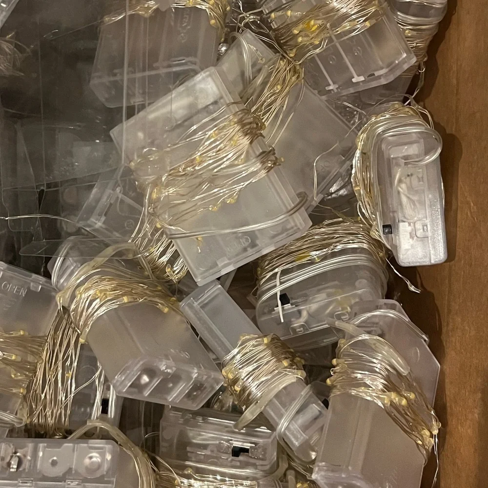 Fairy lights for room decor or event centerpieces - 5 pack